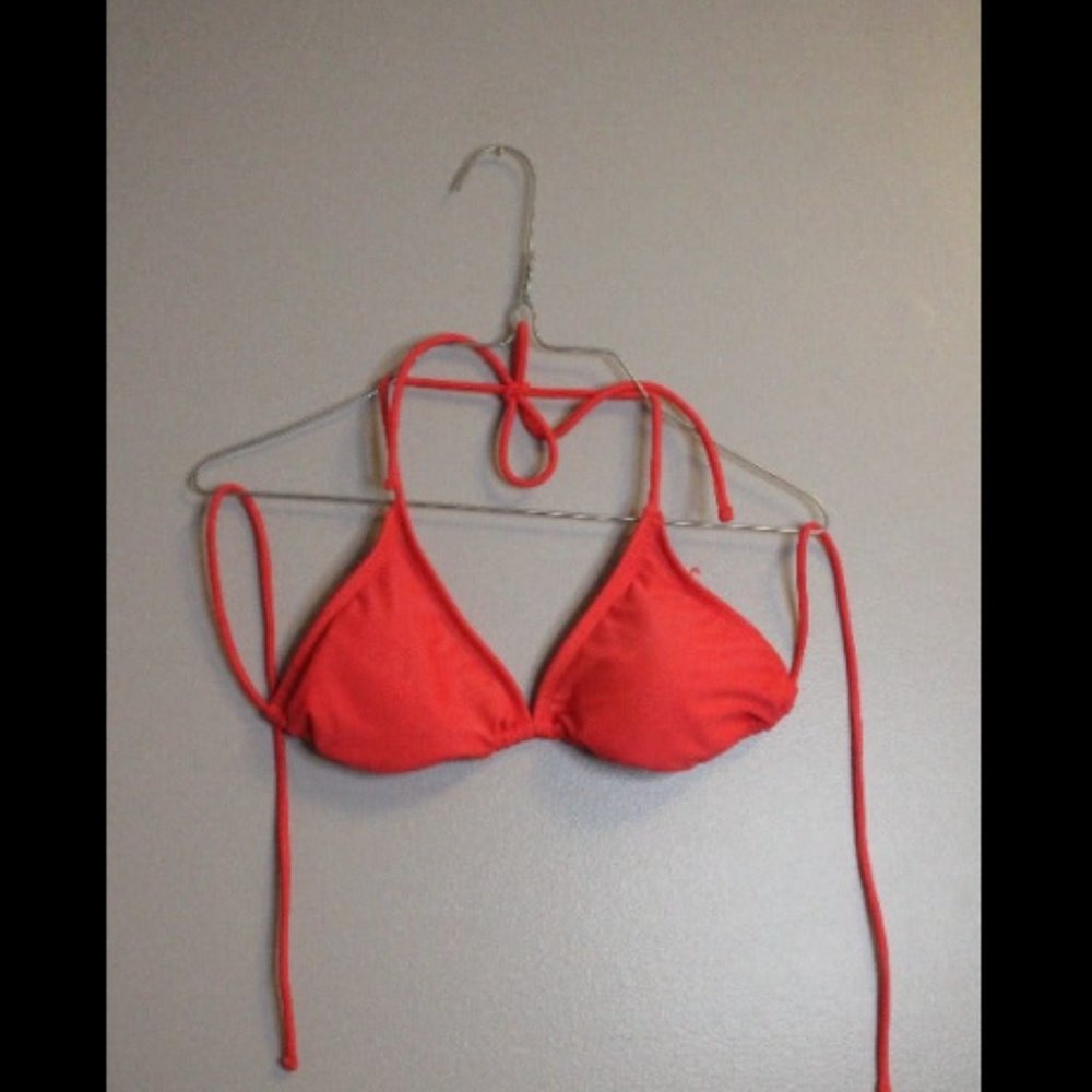 Coral bikini